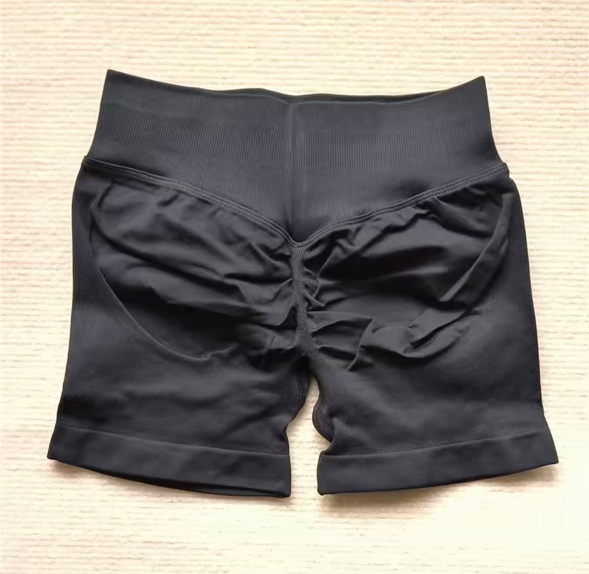 HBC Gym Biker Shorts Scrunch Butt Shorts Women Compression Shorts High Elastic Seamless Leggings Sexy Yoga Three-part Pants