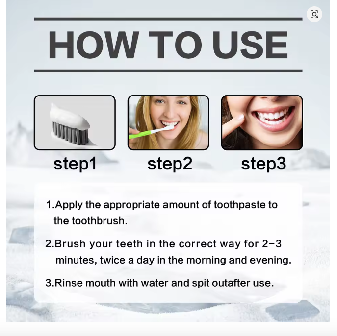 120g Nano Hydroxyapatite Toothpaste Remover Coffee/Tea Stain Improve Bad Breath Prevent Caries Fresh Breath Teeth Dental Care